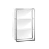 Decor Walther Corner 0702801 ET 6 glazen wand rek helder glas/ chroom