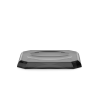 Decor Walther Crystal 0924094 KR KS schaal 23x13cm Antraciet Crystal