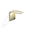 Decor Walther Hold 0907110 wandhouder voor zeepdispensers zelfklevend gepolijst messing