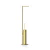Decor Walther Mikado 0522311 MK SBK toilet stand (toilet brush holder + toilet roll holder) matte brass