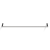 Decor Walther Mikado Tec 0520978 MK TEC HTE60 handdoekhouder 60cm RVS geborsteld/mat zwart