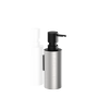 Decor Walther Mikado Tec 0521178 MK TEC WSP zeepdispenser wand RVS geborsteld/mat zwart
