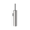 Decor Walther Mikado Tec 0521378 MK TEC WBG toiletborstelgarnituur wand RVS geborsteld/mat zwart