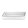 Decor Walther Nappa 0938450 NAPPA TAB L Mehrzweckbehälter ohne Deckel Echtleder schneeweiß
