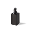 Decor Walther Nappa 0939090 NAPPA SSP Seifenspender echtes Leder schwarzbraun/ mattschwarz