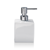 Decor Walther Porcelain 0843900 DW 525 zeepdispenser staand porselein wit/ chroom