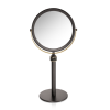 Decor Walther Rocks 0934167 ROCKS SP13/V magnifying mirror 1x and 5x matt dark metal and matt gold