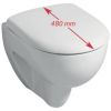 Keramag Renova Nr. 1 573025 toilet seat with lid white