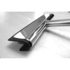 Luca 1007 wandwisser RVS geborsteld