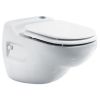 SFA Sanibroyeur Sanicompact Star SED100101 toilet seat with lid white