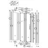 Huppe Alpha 2 - Classics 2 - X1 Flex, 032793 set afdichtingsstrippen