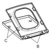 Villeroy en Boch Memento 2.0 8M24S1I4 toiletzitting met deksel Graphite