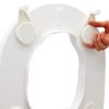 Etac Hi-Loo 80301067 toilet seat with lid removable white 6cm