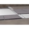 Blanke Aqua Keil 844280B125R afschotprofiel douchevloer 2000x12,5x40 rechts RVS geborsteld