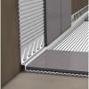 Blanke Aqua Keil Wall 8402840110L gradient edge profile 2000x11x40mm left Stainless steel chrome-plated