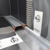 Easy Drain Compact 30 TAF Wall EDCOMTAFW180030 shower channel 180cm side spout
