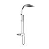 HSK AquaSwitch RS 500 Mix rectangular 1001840 showerset with mixer tap chrome