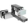 HSK Shower & Co! 1000309 showerset 3.09 rechthoekig (badmengkraan + badset) chroom