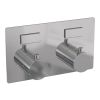 Brauer Edition 5-CE-179 thermostatische inbouw regendouche met drukknoppen SET 68 chroom