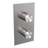 Brauer Edition 5-NG-051 thermostatic concealed rain shower 3-way diverter SET 28 stainless steel brushed PVD