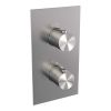Brauer Edition 5-NG-067 thermostatic concealed rain shower 3-way diverter SET 42 stainless steel brushed PVD