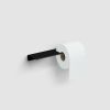 Clou Fold CL090402821 Toilettenpapierhalter mit Ablage mattschwarz