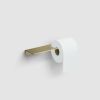 Clou Fold CL/09.04028.82 toilet roll holder with shelf gold brushed PVD
