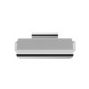 Geesa Craft 911508-02 toiletrolhouder met klep chroom