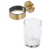 Geesa Nemox Brushed Gold 916502-07 glashouder goud geborsteld