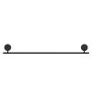 Geesa Opal Black 917207-06-60 handdoekrek 60 cm zwart