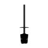 Geesa Opal Brushed Metal Black 91224430-09 toilet brush with handle black metal brushed