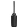 Geesa Opal Brushed Metal Black 917211-09 toiletborstel met houder zwart metaal geborsteld