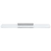 Geesa Shift Chrome 919901-02 planchet met transparant glas chroom