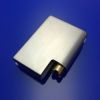 HSK Kienle E87312-4R hinge part glass holder lower right, stainless steel look *no longer available*