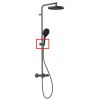 HSK Shower & Co! E98508-14-280 glijstuk t.b.v. RS Slim shower-set gunmetal