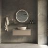 Phantom Mirrors Serie 002 002.60.60 ronde LED spiegel, 60 cm met directe en indirecte led rondom