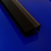 Exa-Lent Universal DS672008 matt black shower profile magnet straight (set of 2 pieces) 200cm 8mm