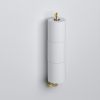 Clou Kaldur CL/09.05035.82 reserverolhouder goud geborsteld PVD