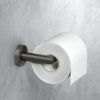 Geesa Nemox Brushed Metal Black 916509-09 toiletrolhouder zwart metaal geborsteld
