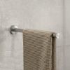 Geesa Nemox Stainless Steel 916519-05 1-lids handdoekhouder RVS geborsteld