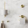 Geesa Opal Brushed Gold 917213-07 handdoekhaak klein goud geborsteld
