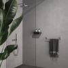 Geesa Opal Brushed Stainless Steel 917207-05-45 handdoekrek 45 cm RVS geborsteld