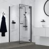 Geesa Frame 918413-06 handdoekhaak zwart