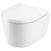 Pressalit Comfort D2 1084111-DK4999 toilet seat with cover black polygiene