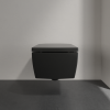 Villeroy en Boch Memento 2.0 8M24S1S5 toiletzitting met deksel Ebony