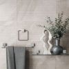 Geesa Topaz Chrome 917907-02-45-A handdoekrek 45cm chroom