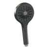 Brauer Carving 5-GM-118 thermostatische inbouw regendouche SET 22 gunmetal geborsteld PVD