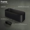 Geesa Frame 918901-06 shower basket / shelf 25 cm black