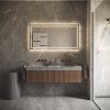 Phantom Mirrors Serie 001 001.160.70 rechthoekige LED spiegel, 160x70 cm met directe en indirecte led rondom