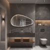 Phantom Mirrors Serie 010 010.160.80 organic LED Spiegel, 160x80 cm mit direkter und indirekter LED rundum